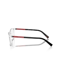 Prada Linea Rossa Men's Rectangle Eyeglasses, Ps 03QV
