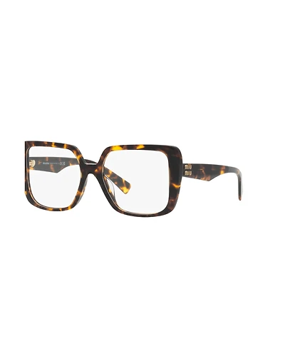 Miu Miu Women's Square Eyeglasses, Mu 06VV