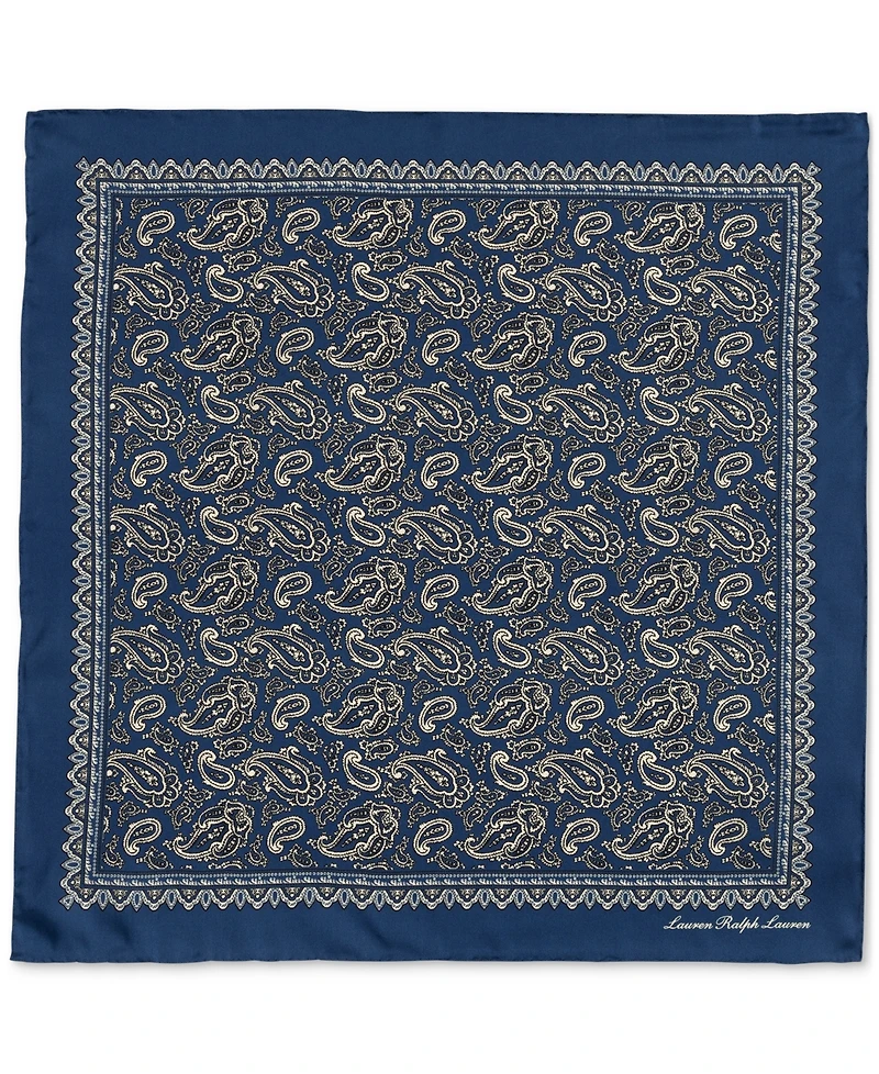 Lauren Ralph Lauren Fall Paisley Silk Bandana Scarf