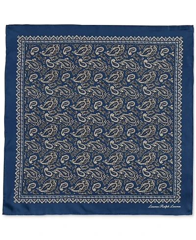 Lauren Ralph Lauren Fall Paisley Silk Bandana Scarf
