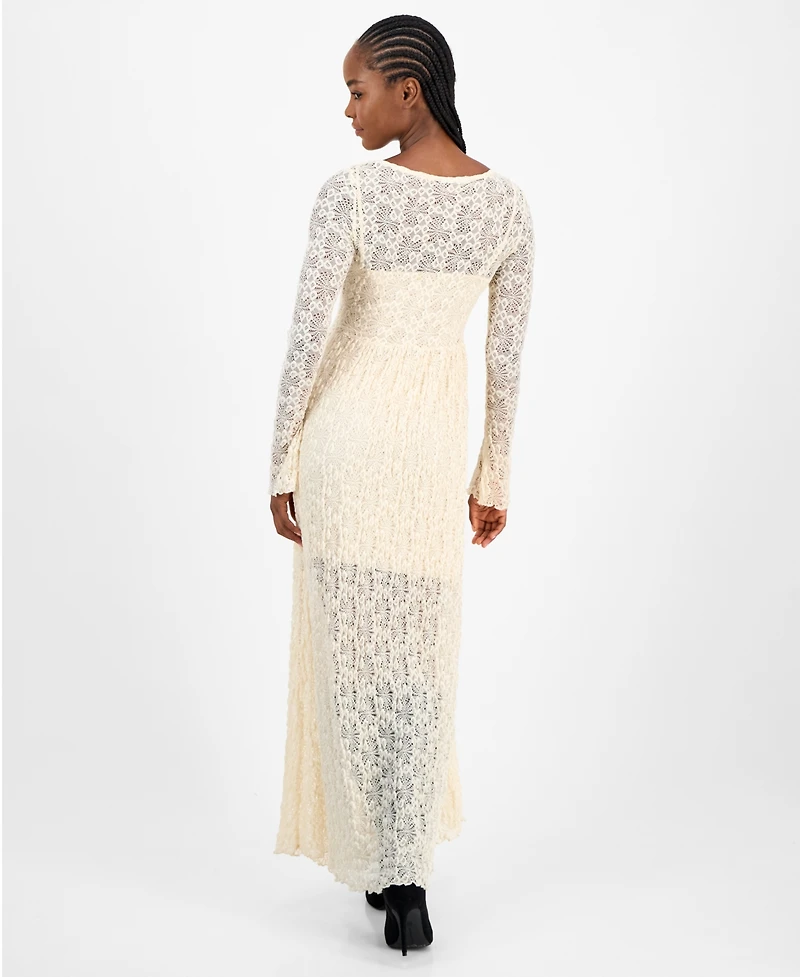 And Now This Women's Lace Scoop-Neck Maxi Dress, Macy's Exclusive