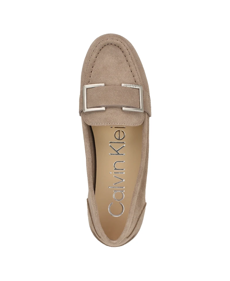 Calvin Klein Women's Lydia Embellished Slip-On Loafers