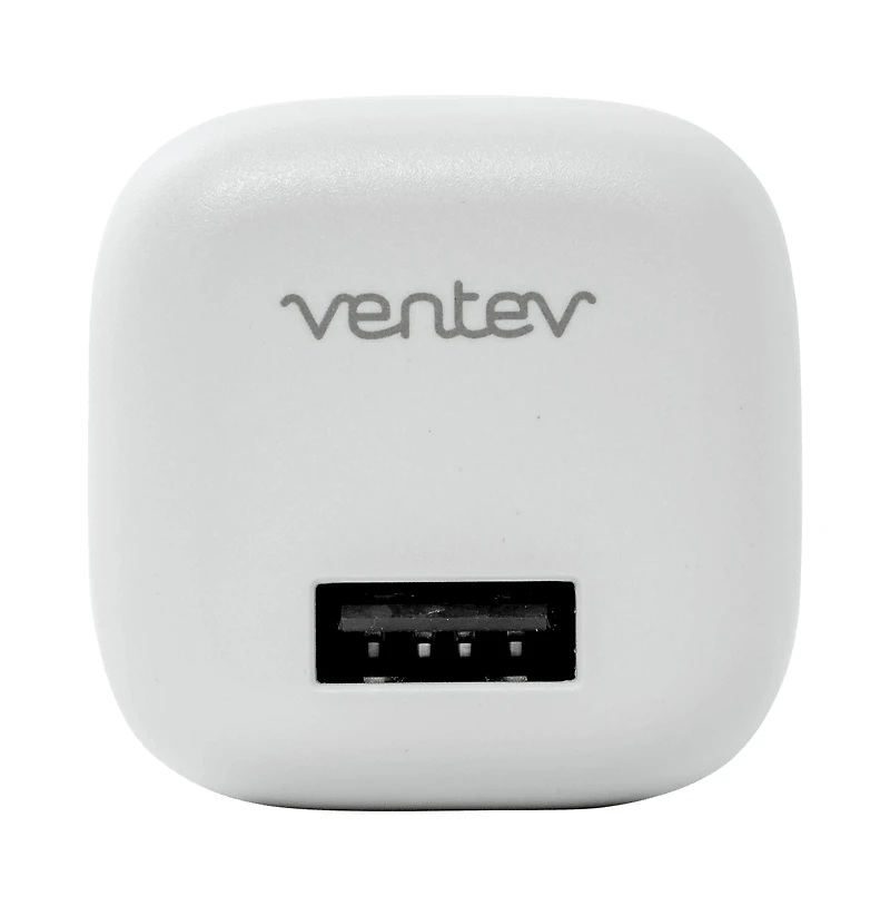 Ventev 12W Usb A Universal Mini Wall Charger and Usb A to Apple Lightning Cable