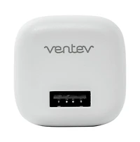 Ventev 12W Usb A Universal Mini Wall Charger and Usb A to Apple Lightning Cable