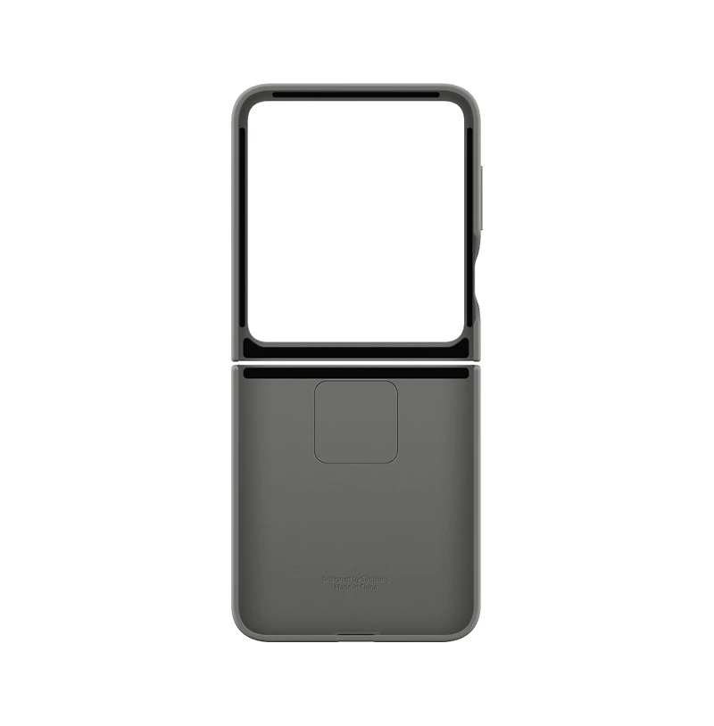 Samsung Silicone Cover Case for Samsung Galaxy Z Flip6-Clear