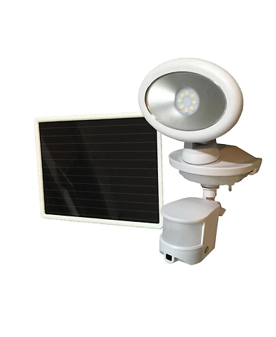 Maxsa Innovations Solar Security Video Camera And Spotlight - Black