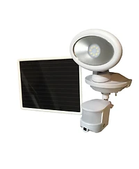 Maxsa Innovations Solar Security Video Camera And Spotlight - Black