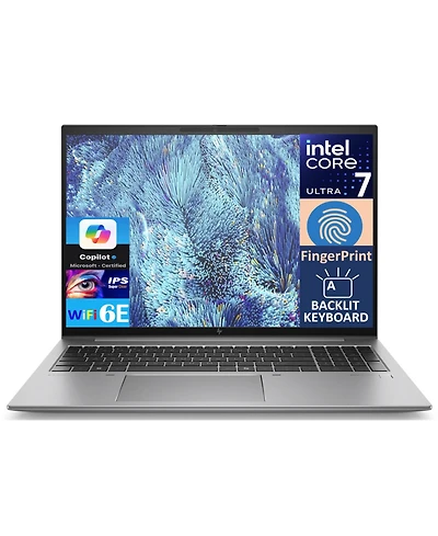 Hp ZBook Firefly 16 G11 Business Laptop 16.0" Ips Wuxga Display (Intel Core Ultra 7 155U, 64GB DDR5, 4TB Ssd, Intel Graphics,Fp, 2 TB4,Win 11 Pro