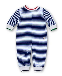 Florence Eiseman Stripe Knit Longall With Emb Sport Balls
