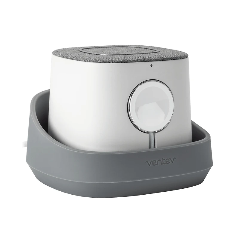 Ventev 10W Wireless Watchdock Duo Charging Pad and Apple Watch Charger-Gray