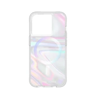 Case-Mate Soap Bubble MagSafe Case for Apple iPhone 15 Pro-Multi-Color
