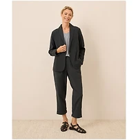 Pact Women's Organic Cotton Coastal Double Gauze Lined Easy Jacket