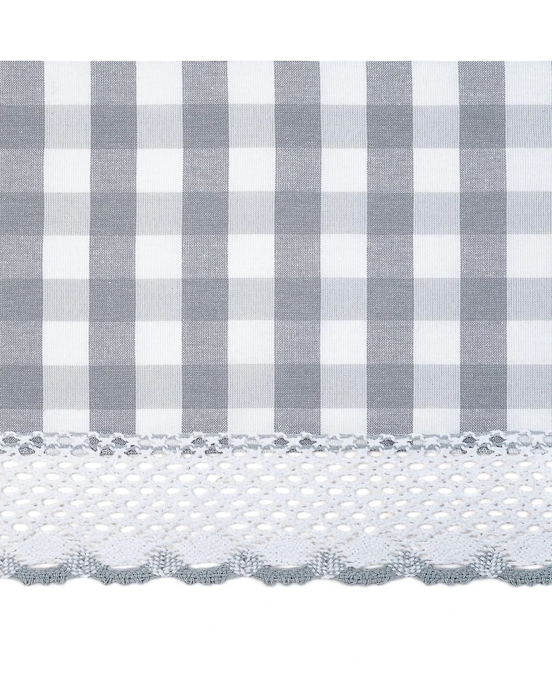 GoodGram Buffalo Check Gingham Custom Window Curtain Treatments