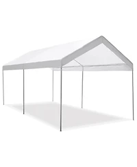 Gymax Steel Frame Party Tent Canopy Shelter Portable Car Carport Garage Cover