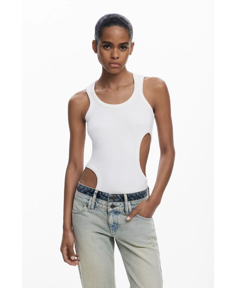 Desigual Women's Combined denim pants