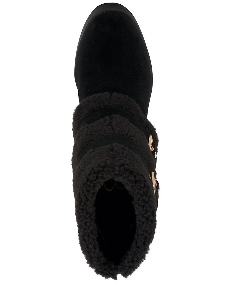 Jessica Simpson Women's Meztyn Cozy Wedge Booties