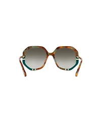 Chloe Women's Rectangle Sunglasses, CH0105S 6N000422