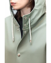 Stutterheim Stockholm Long Sleeve Hooded Raincoat