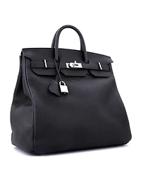 Pre-Owned Hermes Hac 40 Handbag Togo with Palladium Hardware