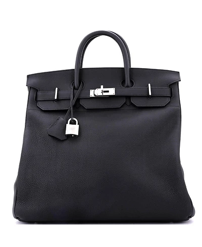 Pre-Owned Hermes Hac 40 Handbag Togo with Palladium Hardware