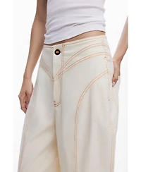 Desigual Women's Balloon pants with front pockets