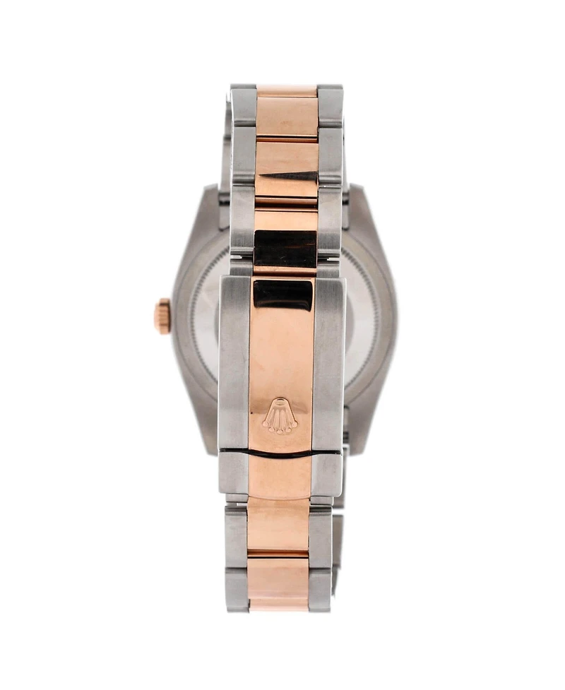 Pre-Owned Rolex Oyster Perpetual Datejust Automatic Watch in Stainless Steel and Rose Gold 36mm
