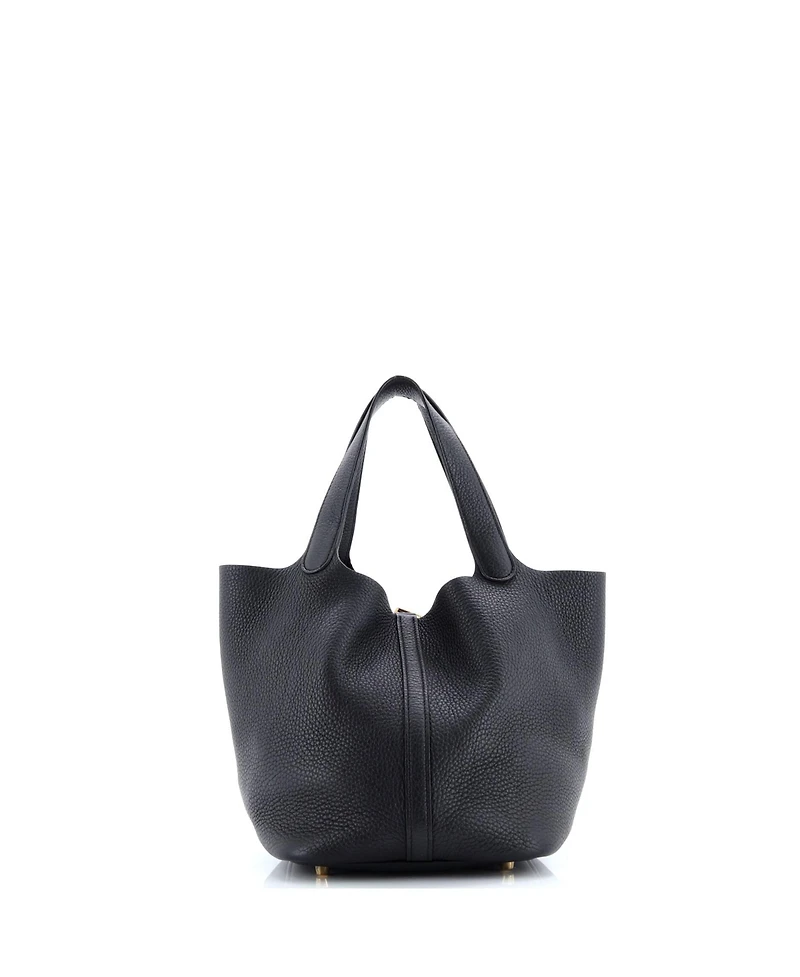 Pre-Owned Hermes Mm Picotin Lock Bag Clemence