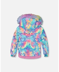 Deux par Girl Two-Piece Play Snowsuit Purple