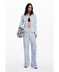Desigual Women's Pleated long pants