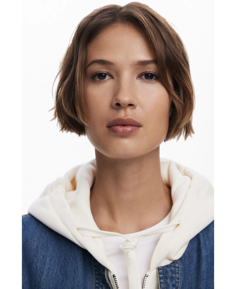 Desigual Women's Denim combined sweatshirt