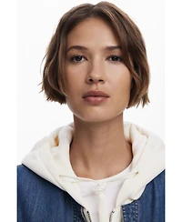 Desigual Women's Denim combined sweatshirt