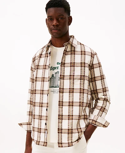 Tommy Hilfiger Men's Padded Relaxed Fit Overshirt