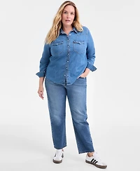 Levi's Trendy Plus Essential Western Cotton Shirt