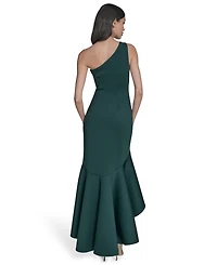 Eliza J Women's One-Shoulder High-Low Hem Sleeveless Gown