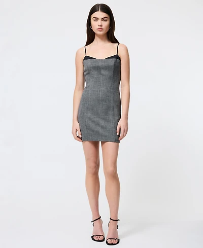 French Connection Women's Owen Plaid Peek-a-Boo Mini Dress