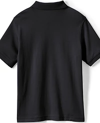 Lands' End Kids Short Sleeve Interlock Polo Shirt
