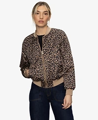 Sanctuary Women's Monroe Sateen Long Sleeve Bomber Jacket