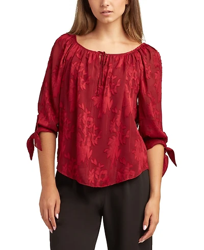 Bcx Juniors Yoryu Lurex Burnout Top