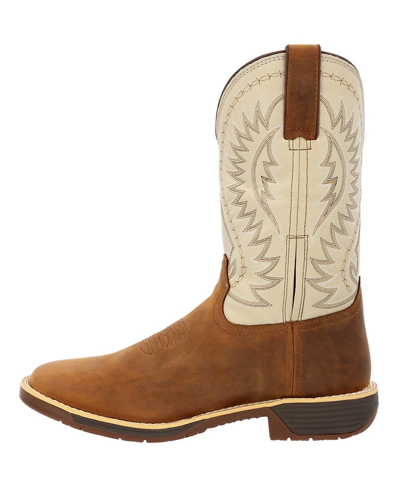 Rocky Men's Rugged Trail Waterproof Western Boot