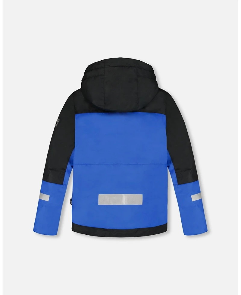 Deux par Boy Two-Piece Teknik Snowsuit Royal Blue - Toddler|Child