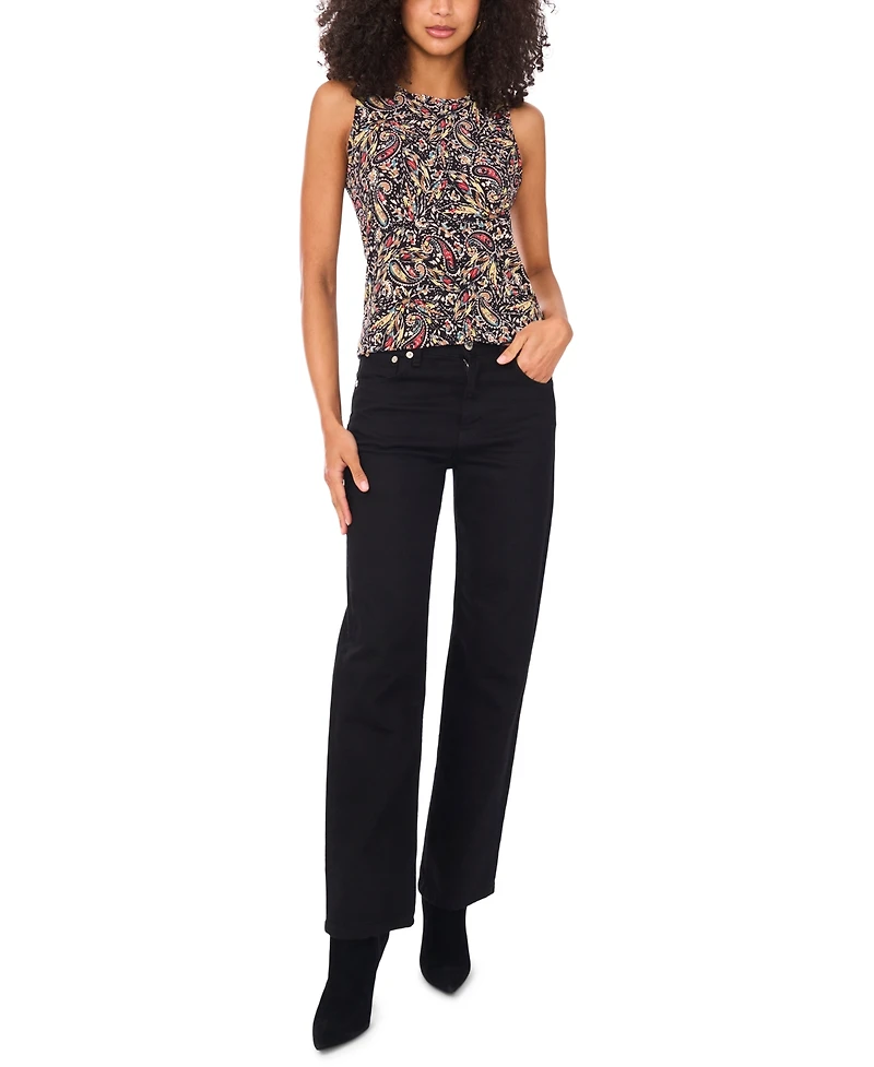 Vince Camuto Women's Crewneck Sleeveless Tank Top