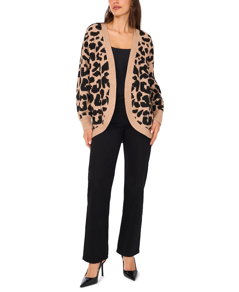 Vince Camuto Women's Jacquard Cardigan Sweater