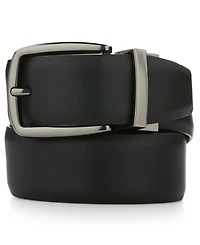 Perry Ellis Portfolio Men's Diagonal Reversible Pattern Dress Belt