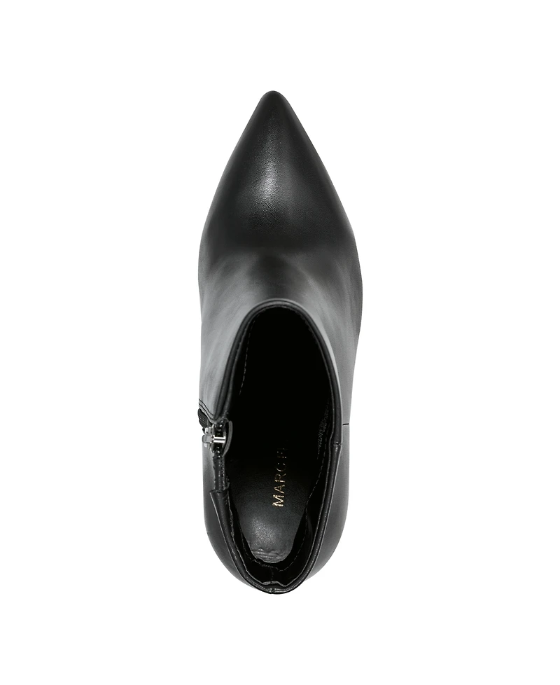Marc Fisher Women's Gaylen Block Heel Pointy Toe Dress Booties