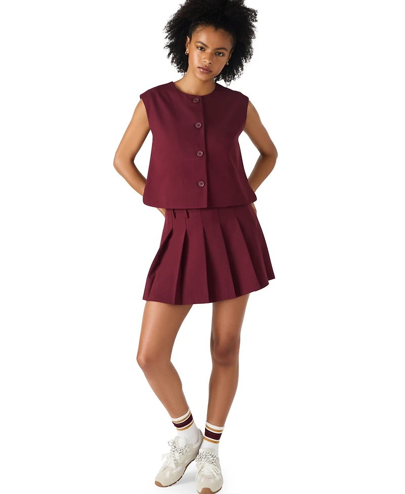 Steve Madden Women's Margo Mini Skirt