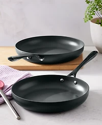 The Cellar Hard-Anodized 10" & 12" Open Fry Pan Set, Macy's Exclusive