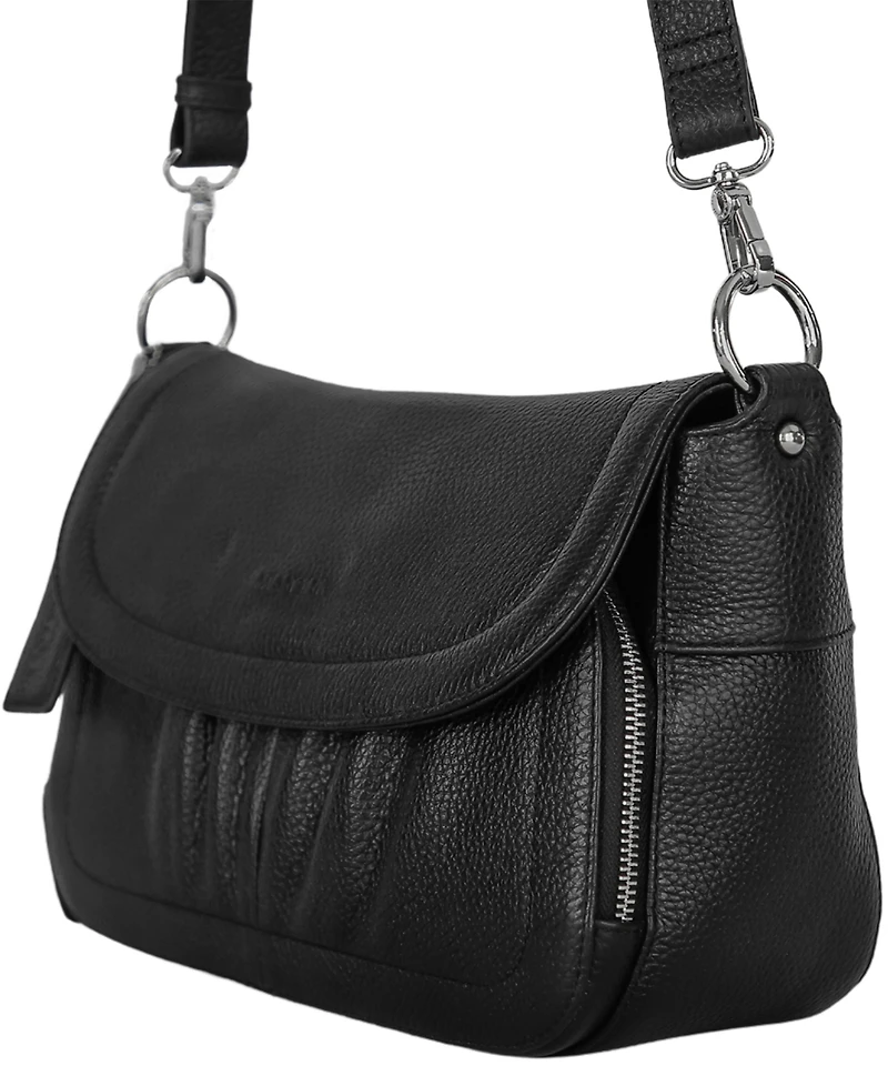Mancini Charlotte Mini Organizer Crossbody Bag
