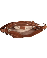 Mancini Mila Mini Zipper Hobo Bag