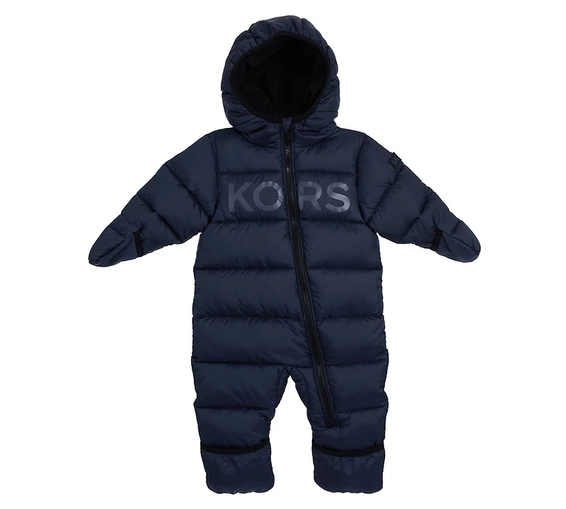 Michael Kors Baby Boys Logo Fleece Lined Pram Snowsuit