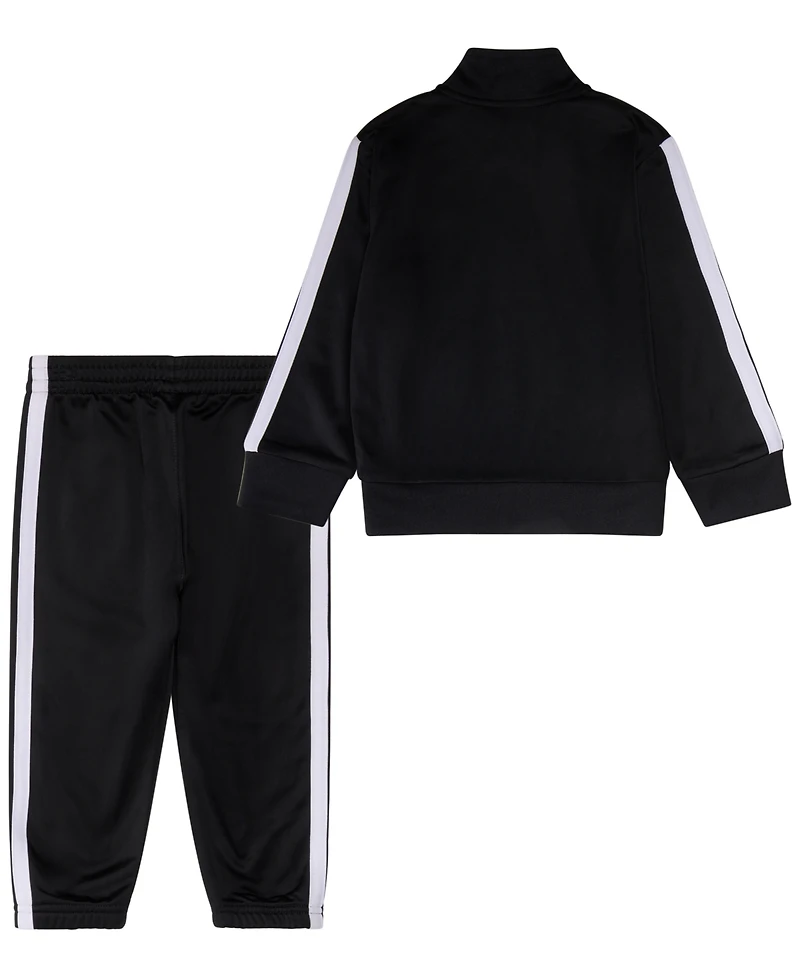 adidas Baby Boys 2-Piece Long Sleeve Track Jacket and Pants Set